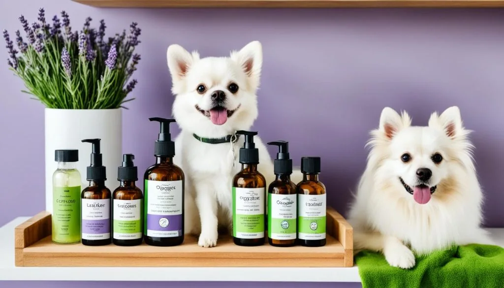 premium organic products for pet grooming