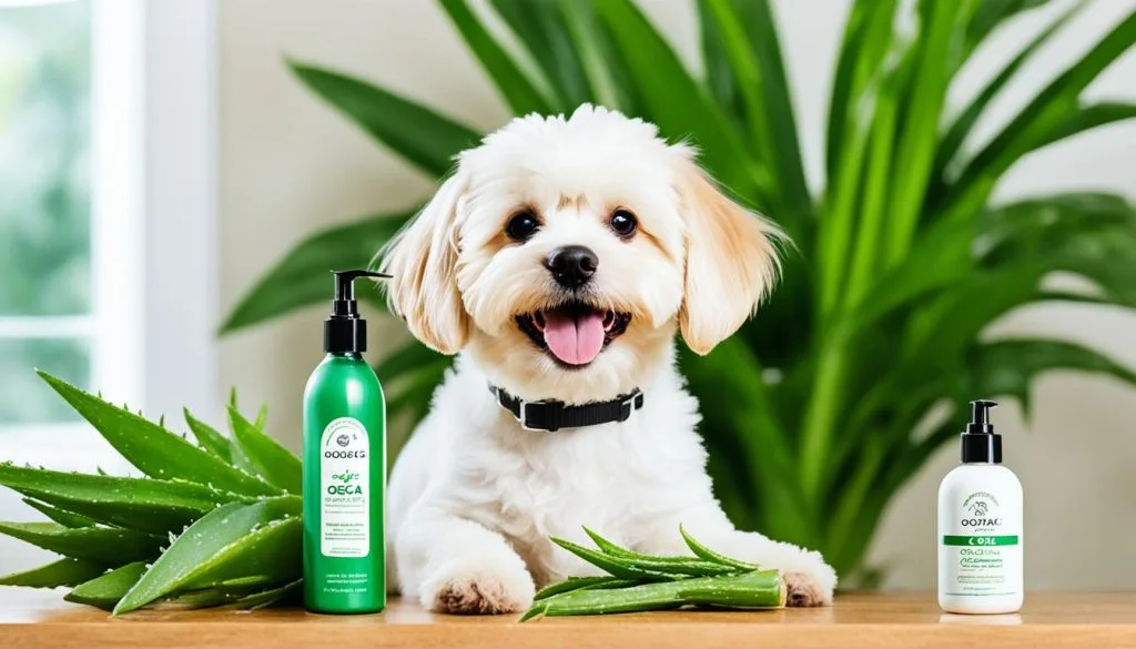 premium organic products for pet grooming