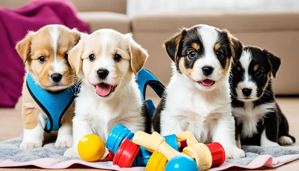 preparing puppies for new homes