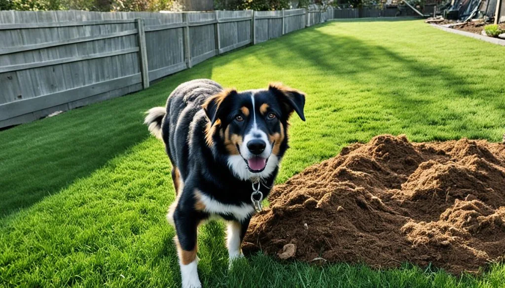 prevent dog from digging