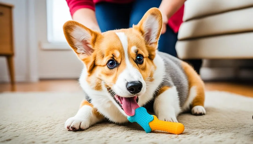 prevent puppy pouncing