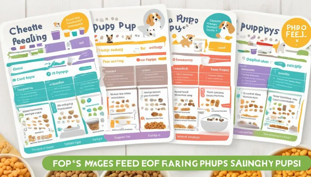 puppy feeding schedule