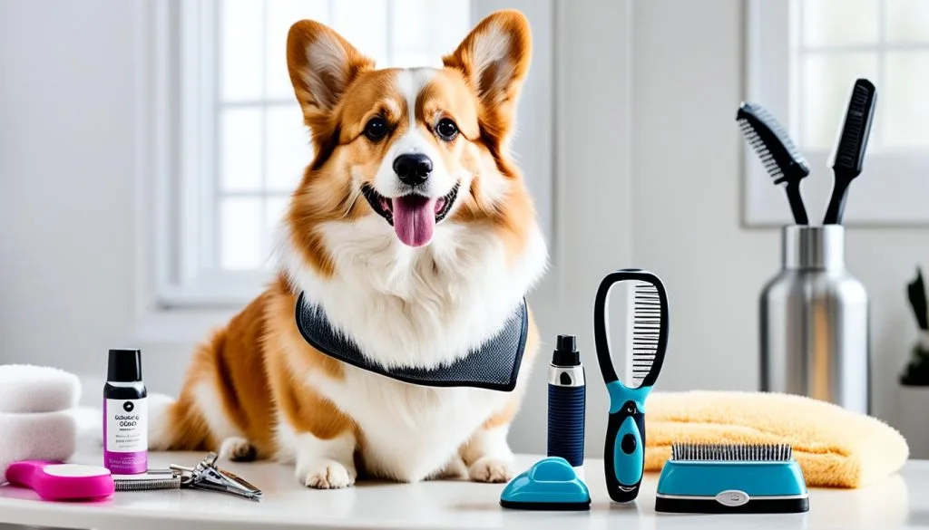 recommended grooming tools for Corgis