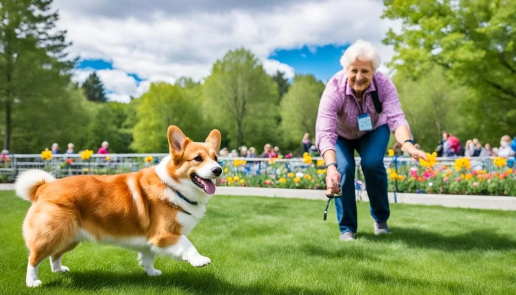 reintroducing older dogs to new situations