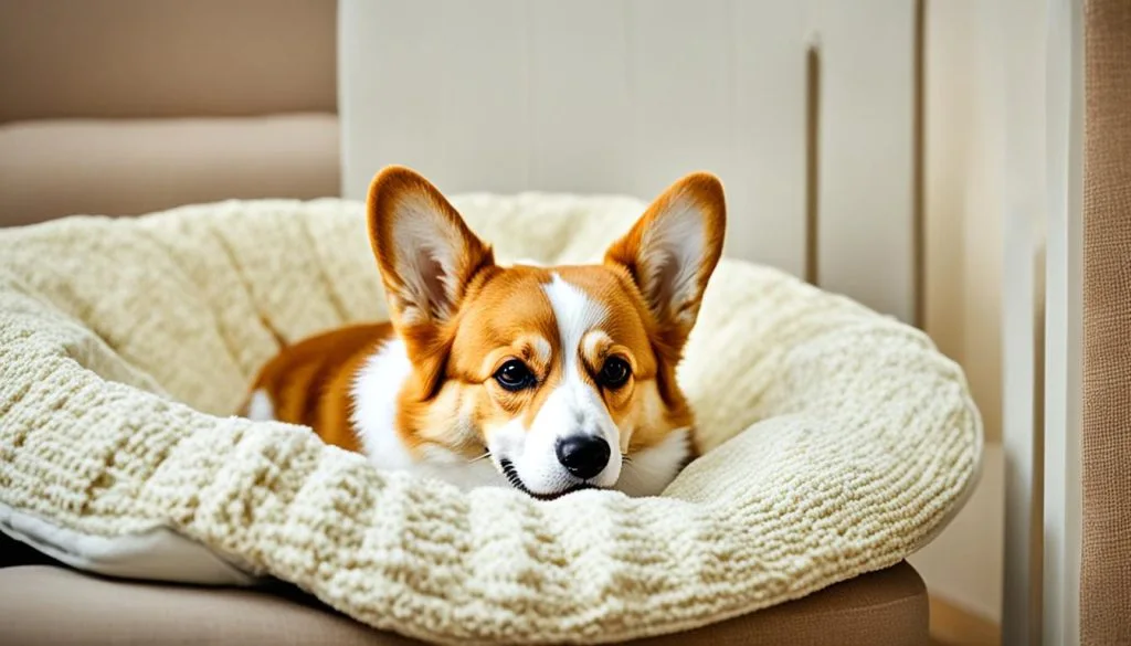 relieve Corgi during absence