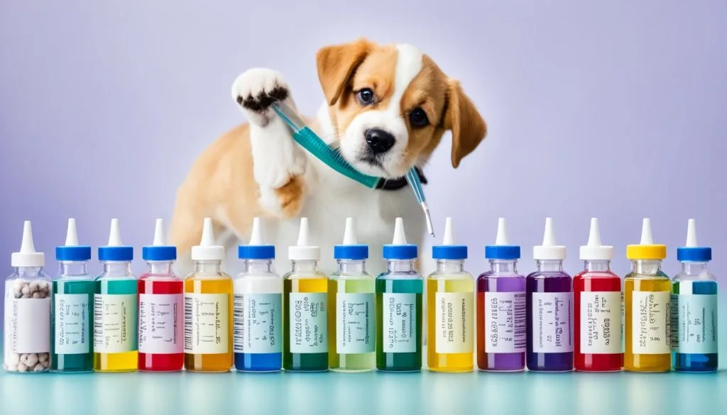 selecting puppy vaccines