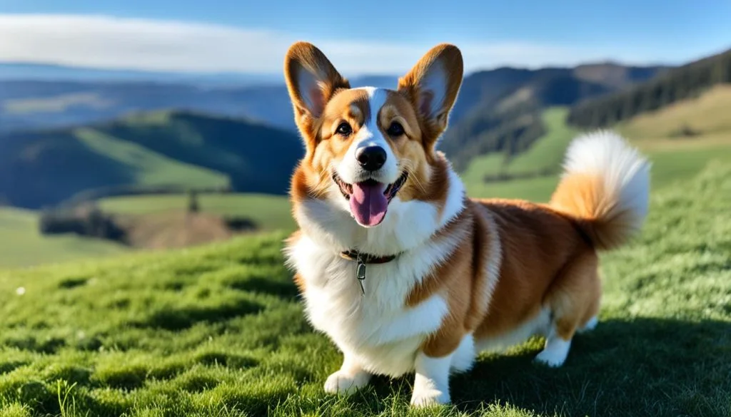 senior corgi exercise