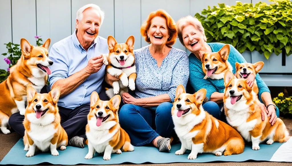 senior corgi rescue