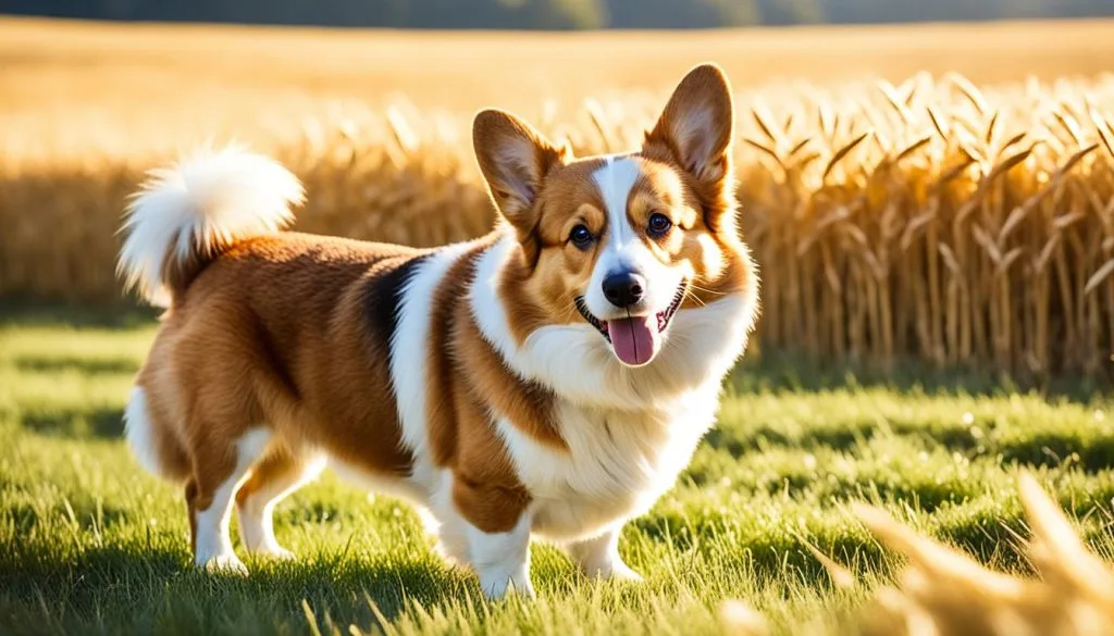 shiny coat for corgis