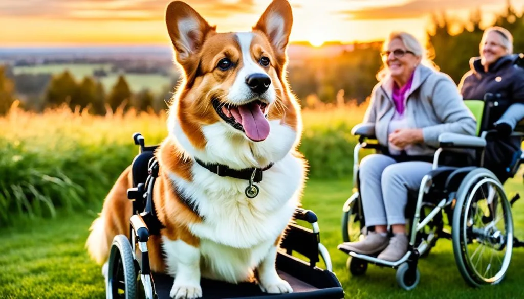 special needs Corgi rescue