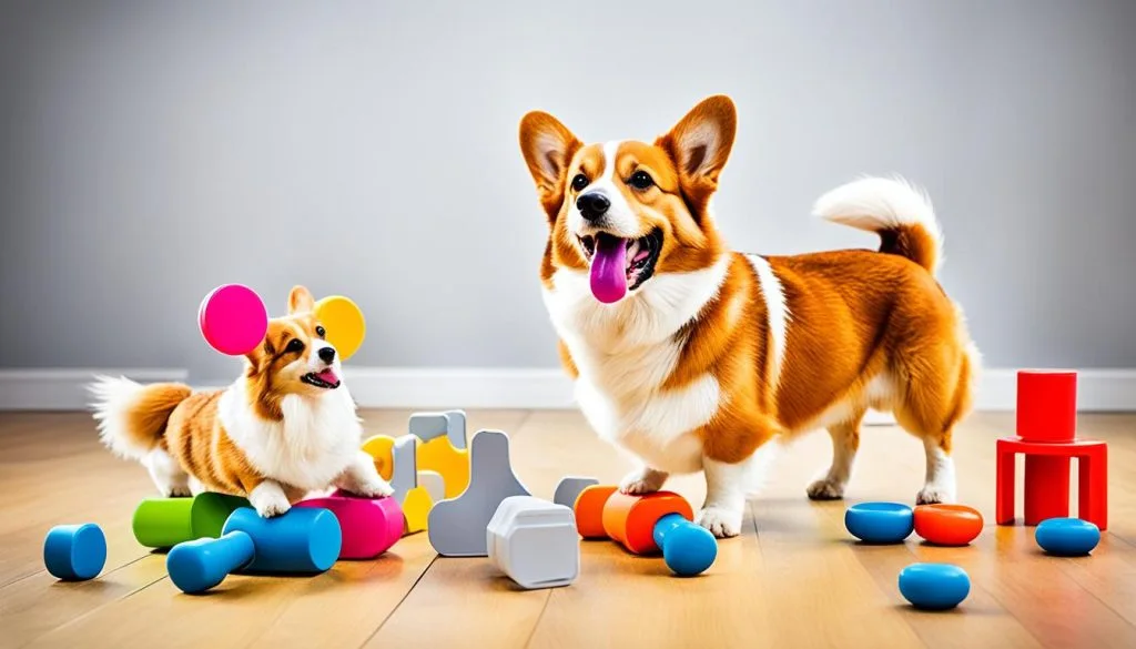 stimulating exercises for corgi dogs