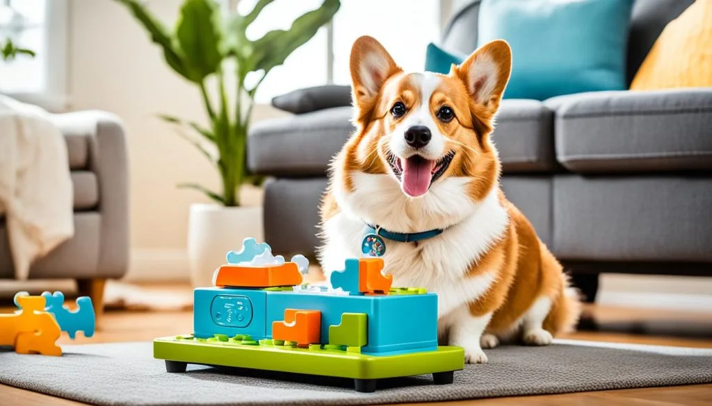 stimulating indoor activities for corgis