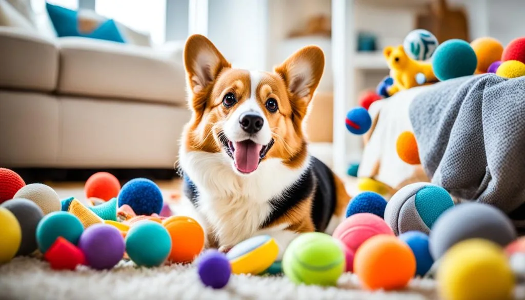 stimulating indoor games for corgis