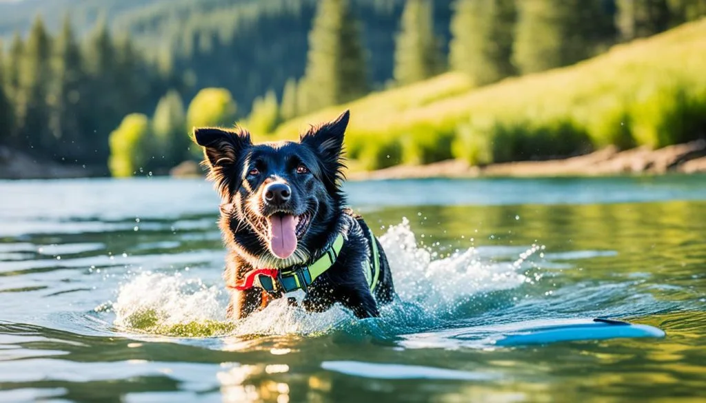 swimming with your dog
