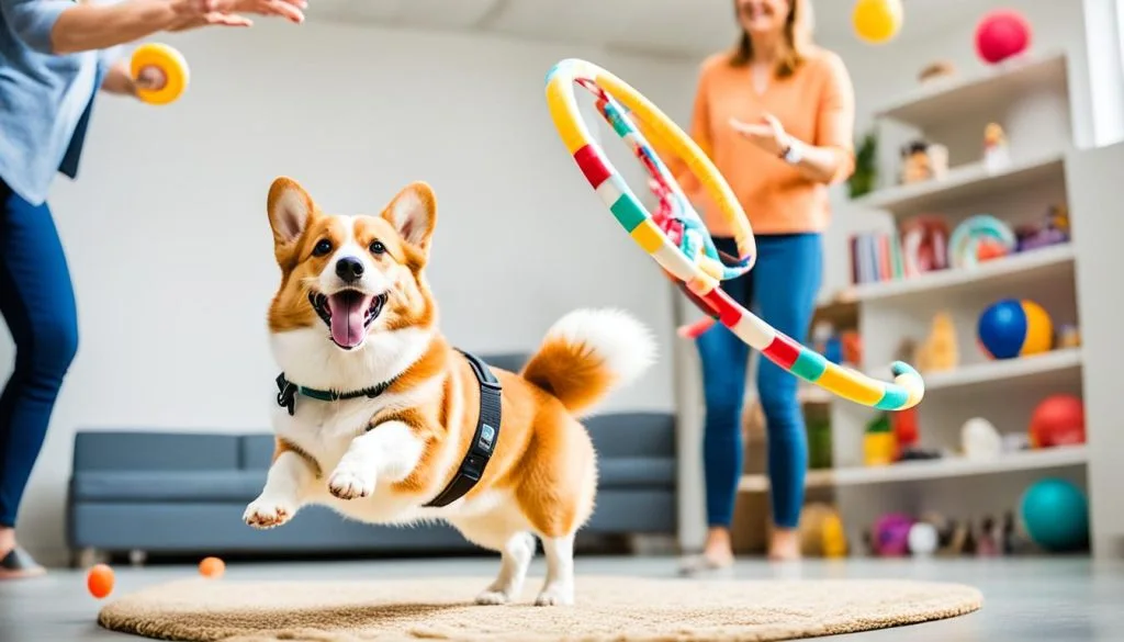 teaching new tricks to your corgi