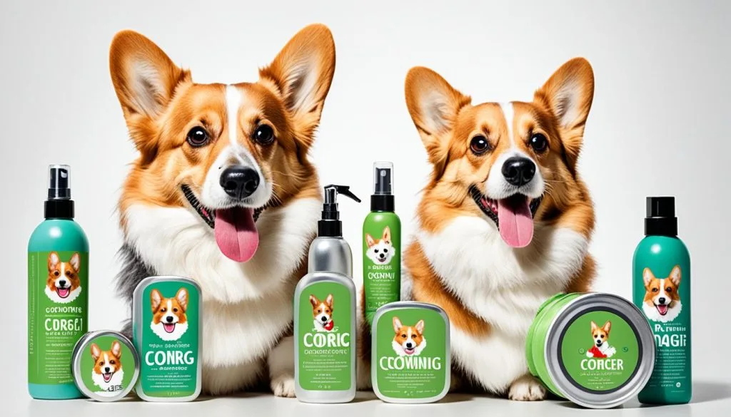top grooming products for Corgis