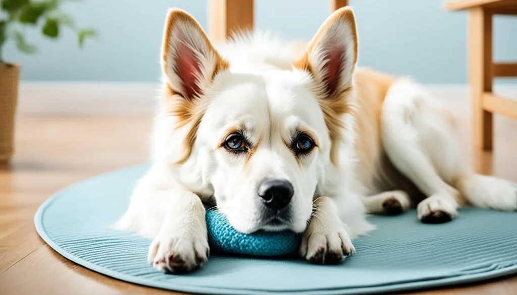 training your dog to settle