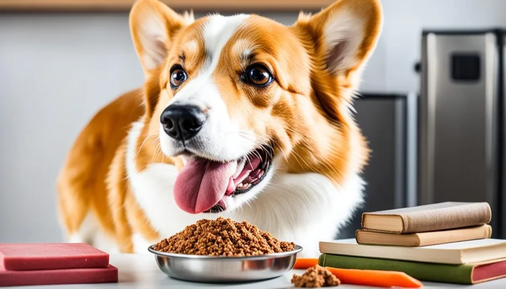 transitioning corgis to raw diet