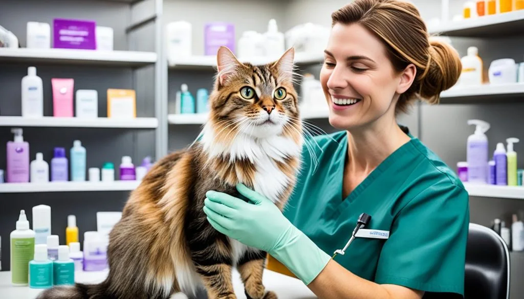 veterinary care for shedding issues