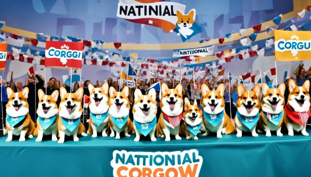 where to see corgis compete